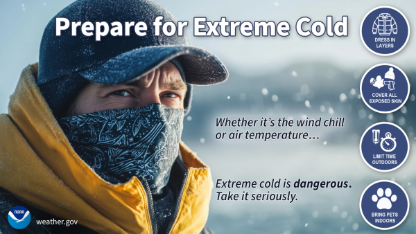 NWSChicago's tweet photo. #WinterPrepWeek
Once we get into the heart of winter, don't forget to protect yourself from extreme cold, whether it's the wind chill or air temperature – both are dangerous!
#ILwx #INwx https://t.co/oqqVe3MEsC