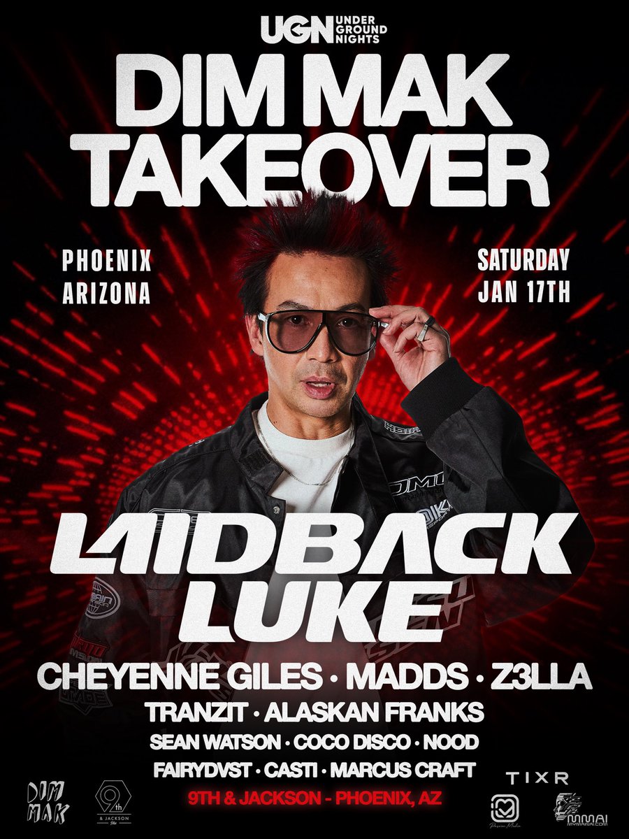 Elevated Movement isn’t just about the techno—every week we bring the groovy house downstairs. And this week, the first 50 people thru the door snag free tickets from our friends at @undergroundnights for their Jan 17 show with Laidback Luke. Join us this Saturday at Bar Smith!