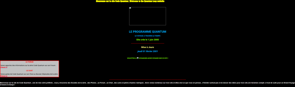 Suite a l'excellente vidéo de <a href="/inaman25/">Inaman</a> sur la série #CodeQuantum, je partage ce que je possède autour de cette série et paru en France. 

Le magazine Génération Séries reçu récemment et que je n'ai pas pu avoir a l'époque car ce numéro était déjà épuisé, 30 ans plus tard je l'ai