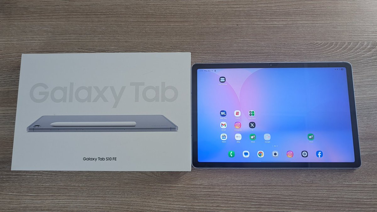 DigestAndroid's tweet image. Fire Sale 🔥 Samsung Galaxy Tab S10 FE - $280. Great condition. Comes with the stylus and original box. Only 1 scratch on the screen. Comes with tempered glass installed. Paypal f&amp;amp;f. US only