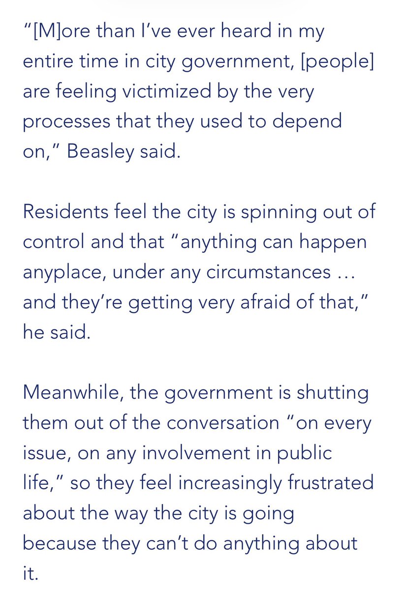 Former City Planning Director Larry Beasley: 
Vancouver residents are angry … 
TEAM is drawing their support because it is the only party that says public engagement and involvement are essential to local government. 

tinyurl.com/yc4yxe8j