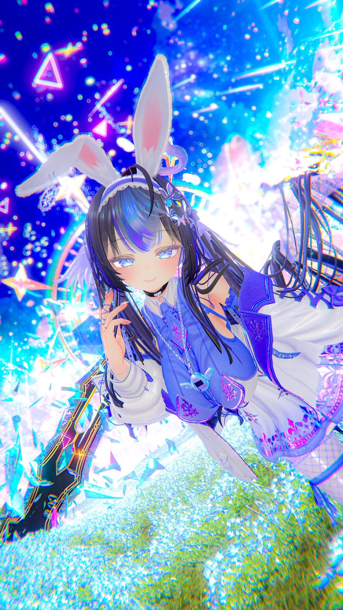 皆様おはかな💖
11月14日　金曜日
 #Libero_Boutique さんの新作ロイヤルバニー！今年出た中で1番好きなお洋服かも...🫶
本当にこの服が可愛すぎて、似合うようにまぬかちゃんをアップデート❣️
お顔を少し小さめ、身体を少し大きめにしてバランスの調整をしました✨
金曜日一緒に頑張りましょーっ！