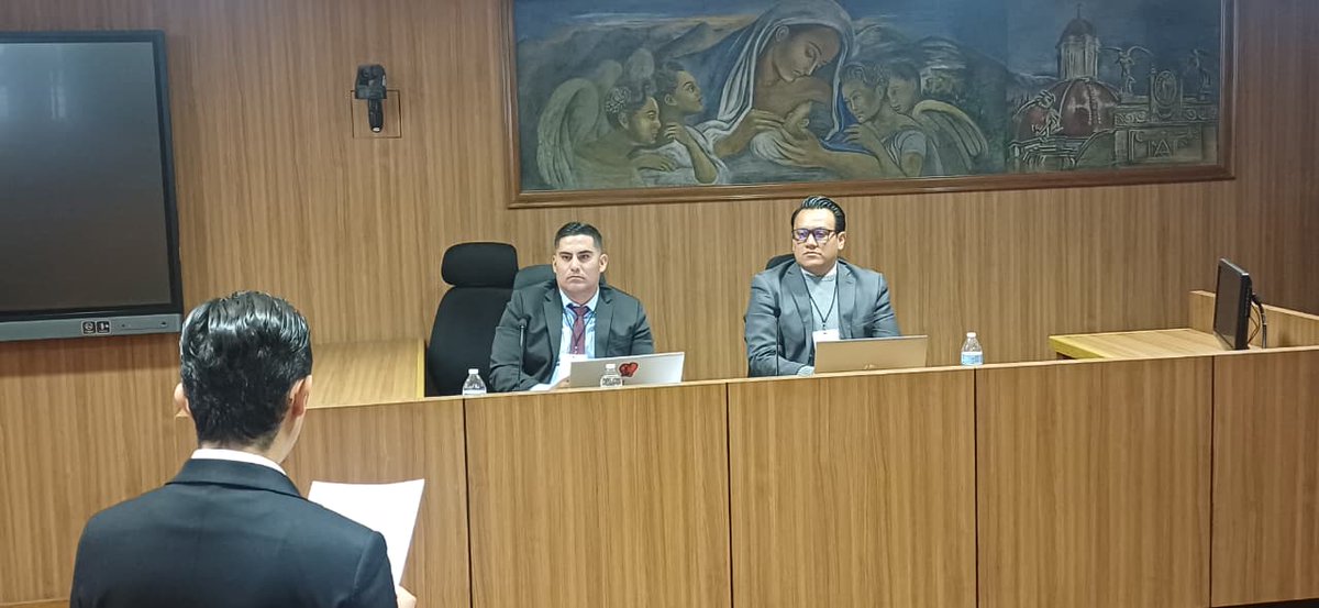 👩‍⚖👨‍⚖🧑‍⚖ Avanzamos con las rondas eliminatorias y semifinales de la Competencia Universitaria de Litigación Penal Adversarial (CULPA), una etapa decisiva donde cada equipo demuestra su preparación, estrategia y dominio del Derecho Penal. 💼
#DerechoPenal
#CULPA2025