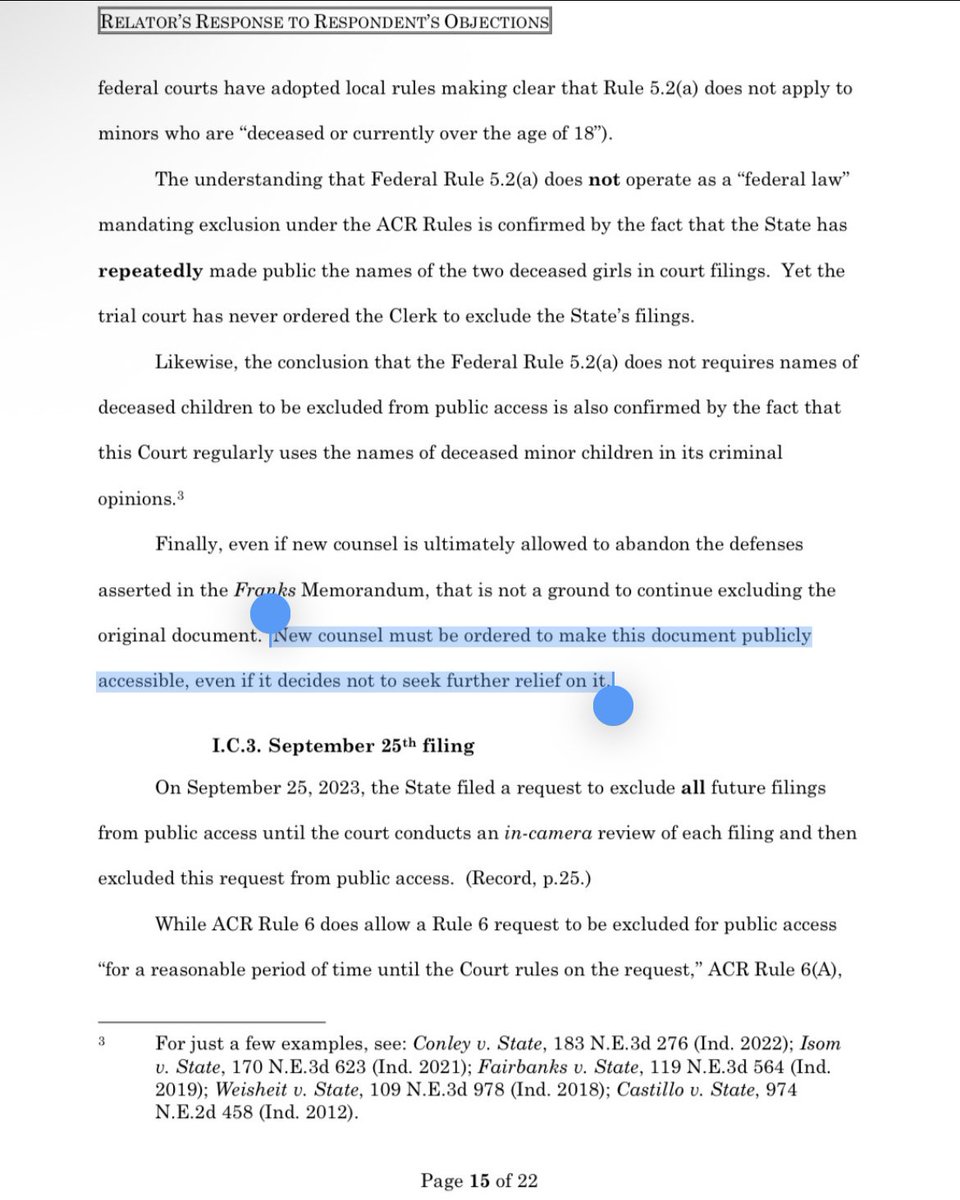 alleyesondelphi's tweet image. Circled back with the Clerk in case I misunderstood the first time:
No ACR forms were provided to the Clerk.

Still trying to follow up on my request with the Court on how to obtain them, but I am wondering…

@Carawieneke can old counsel request an Order for them to be provided?
