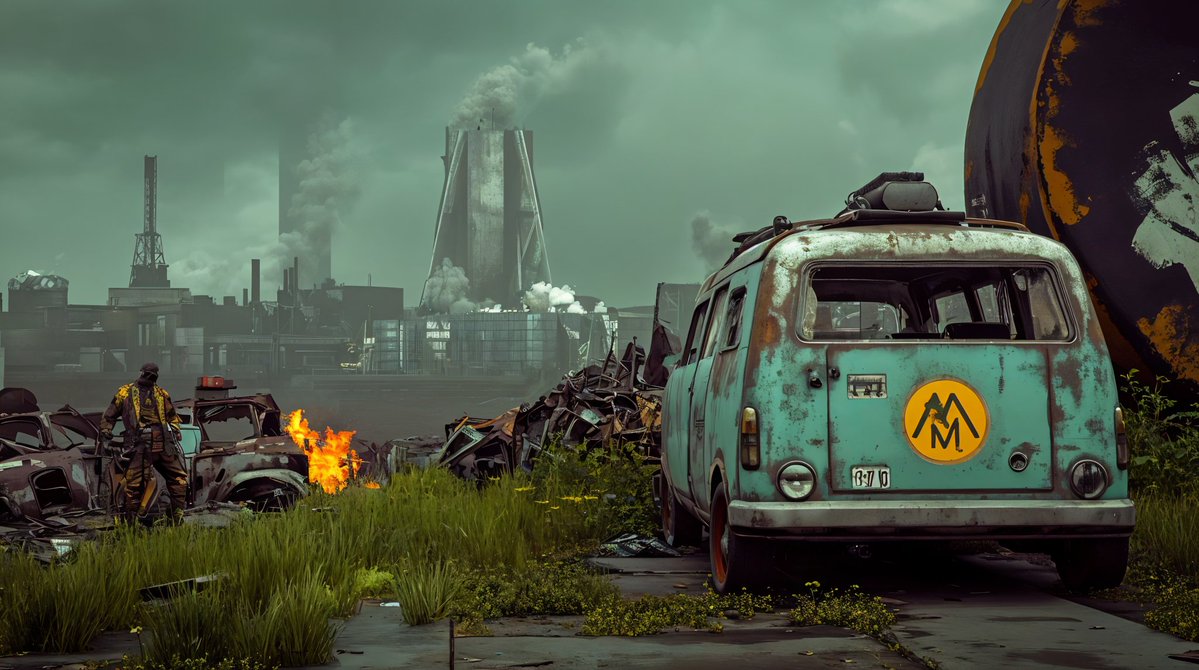 SparkfulArt's tweet image. Cyberpunk Bladerunner world. #midjourney #aiarts #image #aiartists