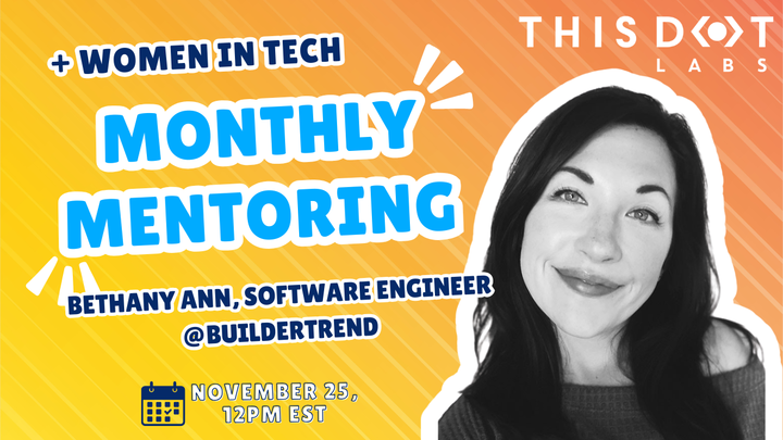 Zelig880's tweet image. Come and join our last Women in Tech meetup of the year!!

women-in-tech.thisdotmedia.com