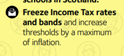 ChrisMusson's tweet image. In parliament today, John Swinney denied breaking this 2021 SNP manifesto pledge - despite TWO income tax rises, in 2023 and 2024. If a Prime Minister behaved like this, they&apos;d be crucified.  thescottishsun.co.uk/news/15563651/…