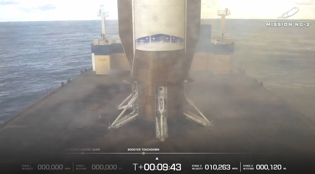 ItsGarrettR's tweet photo. hell yeah! congrats @blueorigin https://t.co/FoK6IrHxUp