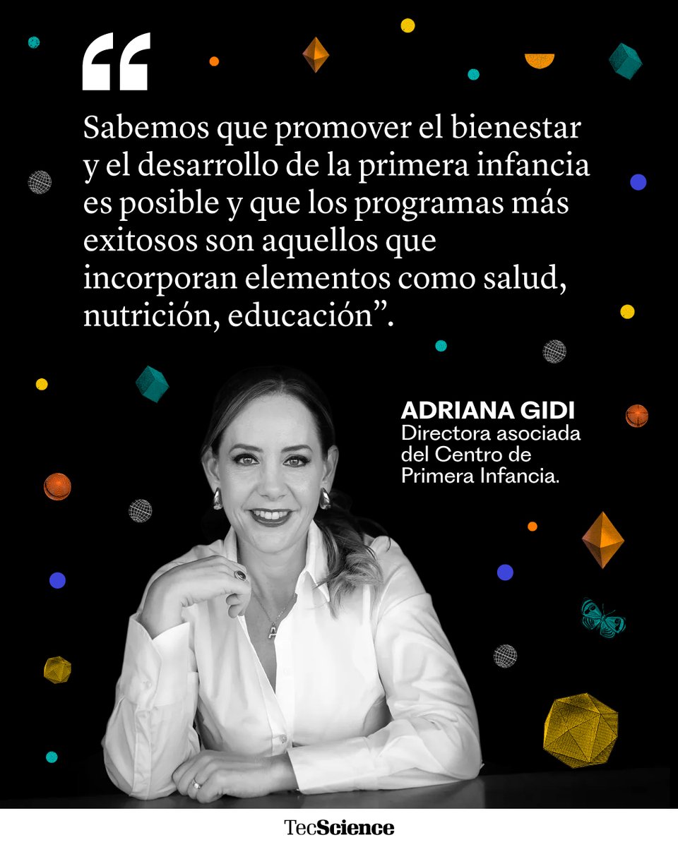 Adriana Gidi (<a href="/agidi/">Adriana Gidi</a>) habló sobre los planes en el <a href="/centroprimIn/">Centro de Primera Infancia</a> del <a href="/TecdeMonterrey/">Tecnológico de Monterrey</a>, para impulsar un mejor desarrollo de la primera infancia en México y América Latina.

En la tercera edición del Foro Internacional de Primera Infancia, la directora asociada del Centro de