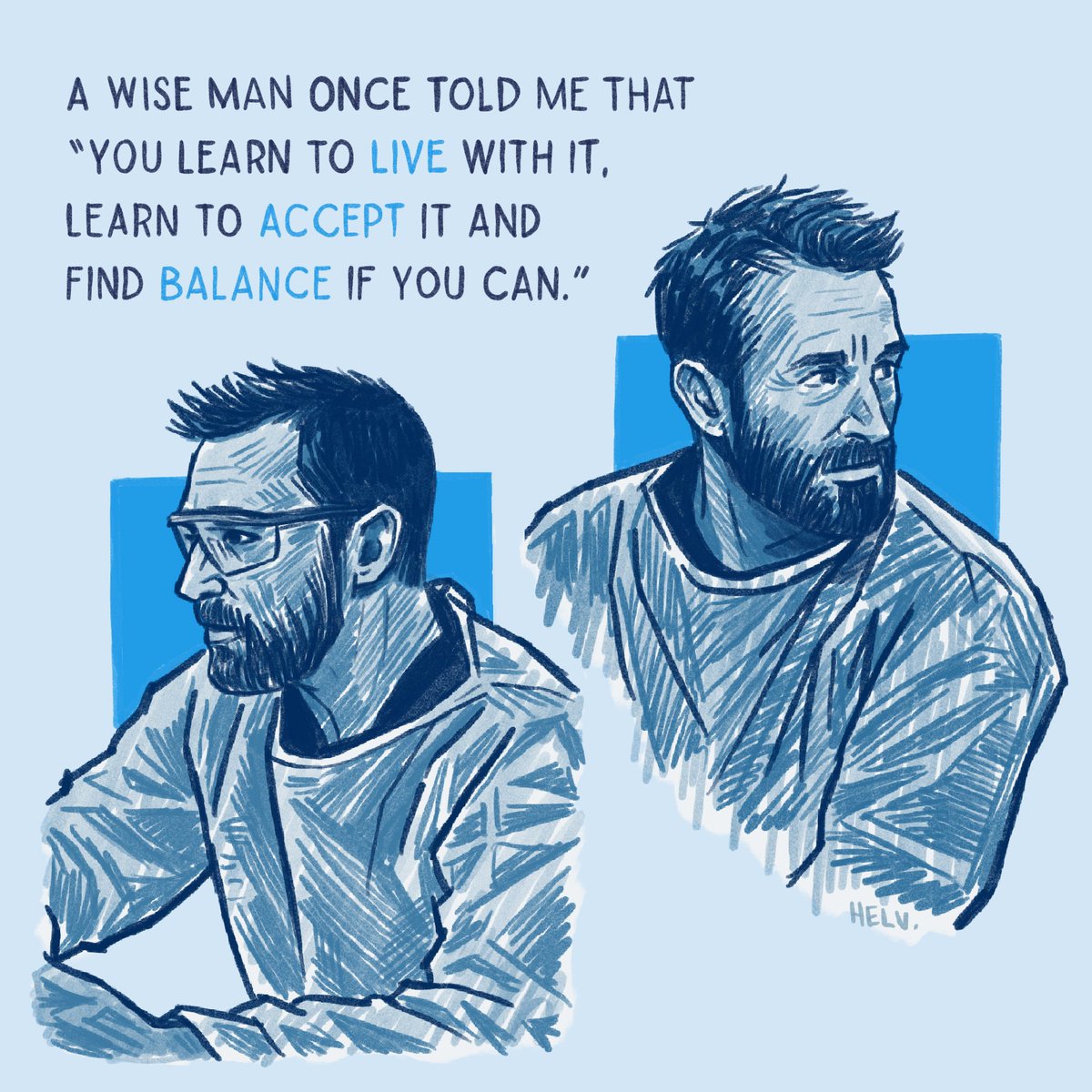 helvyeah1's tweet image. unfortunately i’m addicted to drawing robby #thepitt