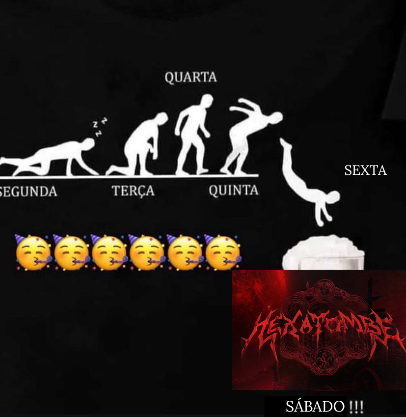 os dias passam assim #hexatombe
