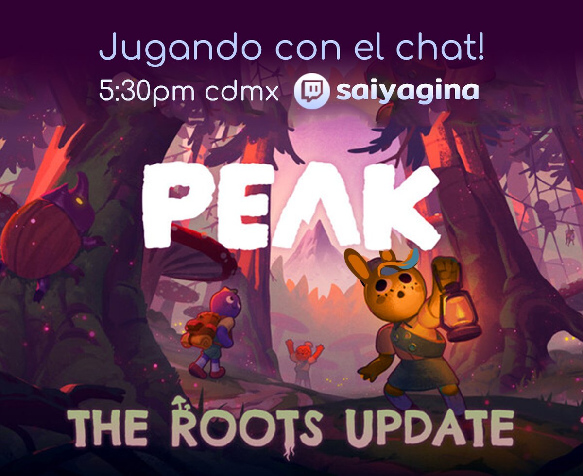 Ahora sí a jugar el nuevo mapa de PEAK! nos vemos en un ratito!