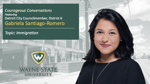 Join us Thursday, Nov. 12 from 12–1 p.m. ET for our Courageous Conversations Speaker Series with Detroit City Council Member Gabriela Santiago-Romero. She’ll discuss immigration, solidarity, and community resilience. 2 free CEs offered. RSVP: bit.ly/4p9qUnV