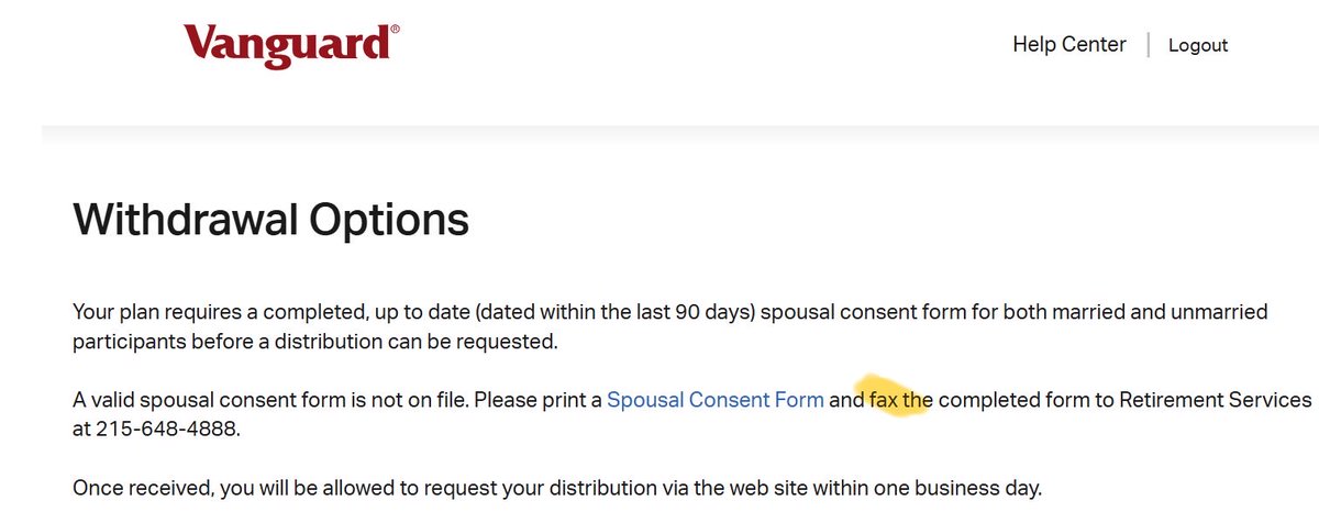 EVplusEV's tweet image. How can anyone take @Vanguard_Group seriously when they make you use 1990’s technology?