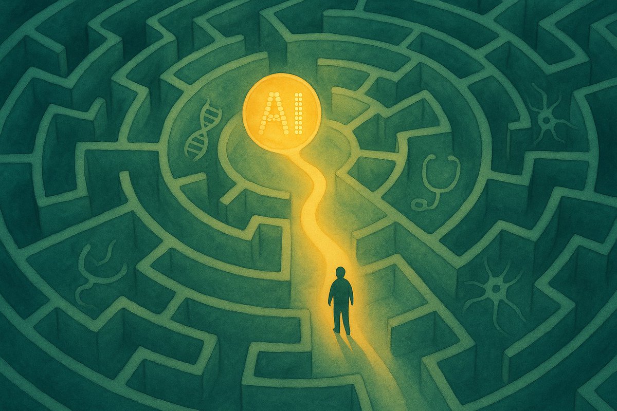 Yale &amp; Google released C2S-Scale: AI that reads cell's gene expression and turns them into text. It's predicted, silmitasertib, a validated therapy. But what about rare diseases? 🧬💡
We break down what it can &amp; can't do. 🎙️✨💪
Listen here: buzzsprout.com/2537338/episod…
#RareDisease