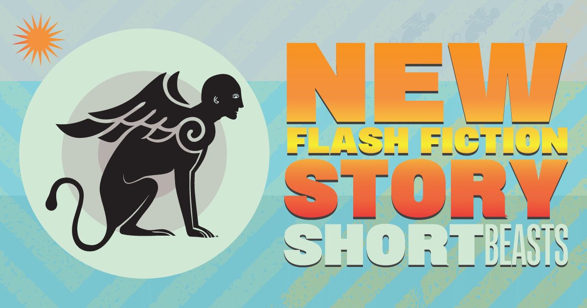 Pleased to announce a new flash fiction story, 𝑾𝒐𝒎𝒂𝒏 𝑾𝒊𝒕𝒉 𝑺𝒕𝒊𝒄𝒌𝒚 𝑵𝒐𝒕𝒆 𝑭𝒂𝒄𝒆, by author Halina Duraj on Short Beasts bit.ly/3XnhCc4