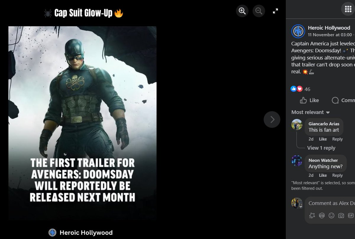 alexgeekly's tweet image. Yo @heroichollywood/@elmayimbe, stop stealing our @CoveredGeekly images and wiping our name/logo.

Lazy, unethical, and pathetic.

• Clayface: bit.ly/CGclayface
• David: bit.ly/CGEmmyWin
• Robert: bit.ly/CGEnglund
• Avengers: bit.ly/CGDoomsday