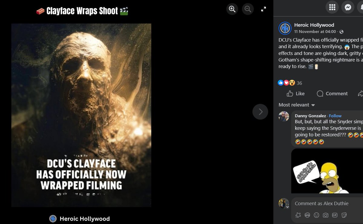 alexgeekly's tweet image. Yo @heroichollywood/@elmayimbe, stop stealing our @CoveredGeekly images and wiping our name/logo.

Lazy, unethical, and pathetic.

• Clayface: bit.ly/CGclayface
• David: bit.ly/CGEmmyWin
• Robert: bit.ly/CGEnglund
• Avengers: bit.ly/CGDoomsday