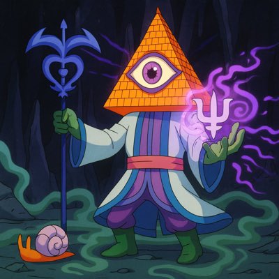 #NewProfilePic for one of my favorite games <a href="/RuniverseGame/">The Forgotten Runiverse</a> from <a href="/ForgottenRunes/">Forgotten Runes Wizard's Cult</a>. 

Illuminati for the win!
