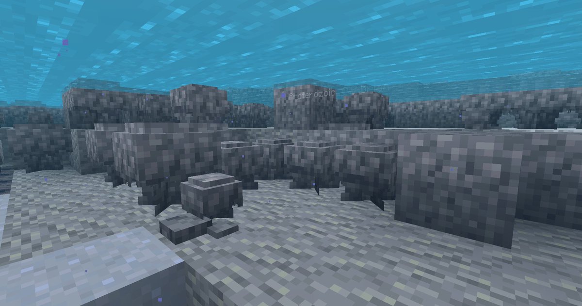 PrehistFaunaMod's tweet image. We&apos;re extremely happy to announce that we are working with the YouTuber GneissName on a Geological Timeline project! Here&apos;s a little sneak peek at some of the things we&apos;ve made! All assets we contribute will eventually be in PF!
#Minecraft #minecraftmodding #paleoart