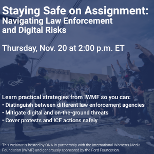 International Women's Media Foundation tweet media