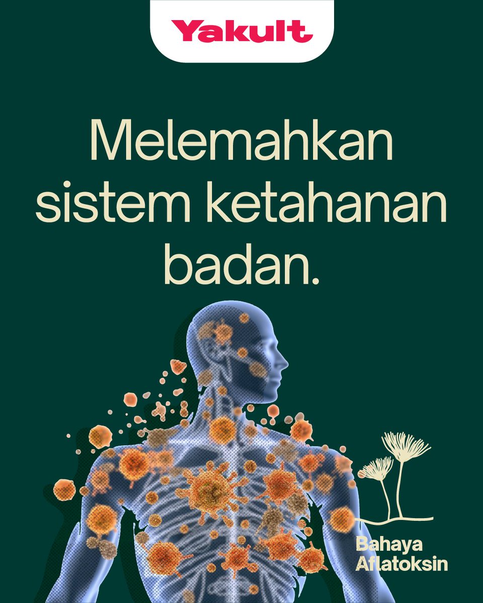 Tahukah anda, aflatoksin boleh sebabkan masalah kesihatan yang serius❓ Klik untuk tahu lebih lanjut tentang risikonya❗

#YakultMalaysia #EverybodyEveryday