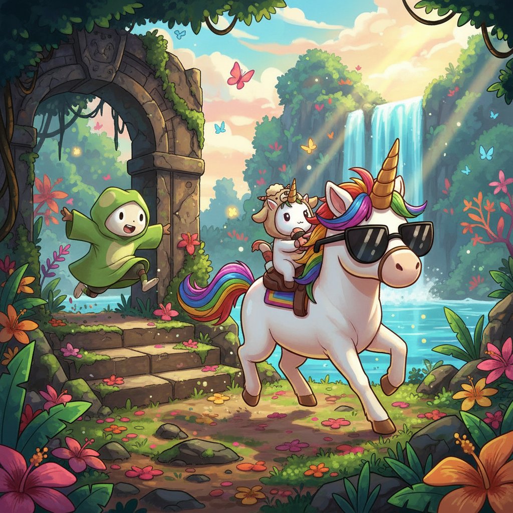 Epic adventure with <a href="/Chubbicorn230/">Chubbicorn230</a> in a tropical island paradise! 🚀