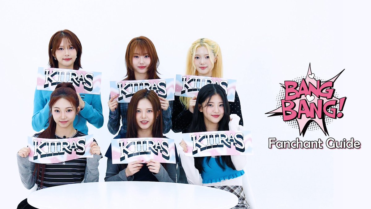 official_KIIRAS's tweet image. [🎬]

KIIRAS (키라스)  &apos;BANG BANG!&apos; 응원법 (Cheering Guide)

🔗 kiiras.bstage.in/contents/6916a…

#KIIRAS #키라스
#BANGBANG #KIIRAS_BANGBANG