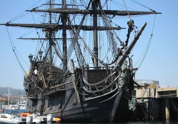 In the 1750s a pirate with a stay at home wench could buy this ship on one sea dog’s salary!