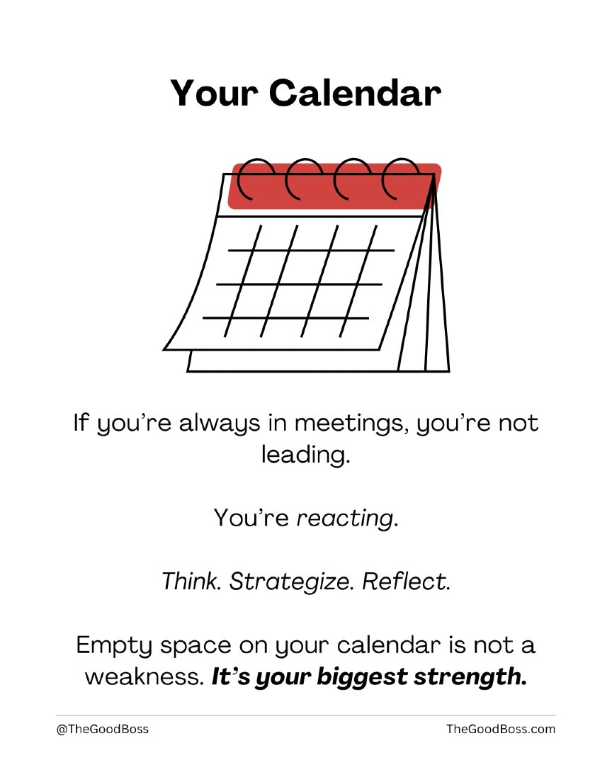 Make space in your calendar.