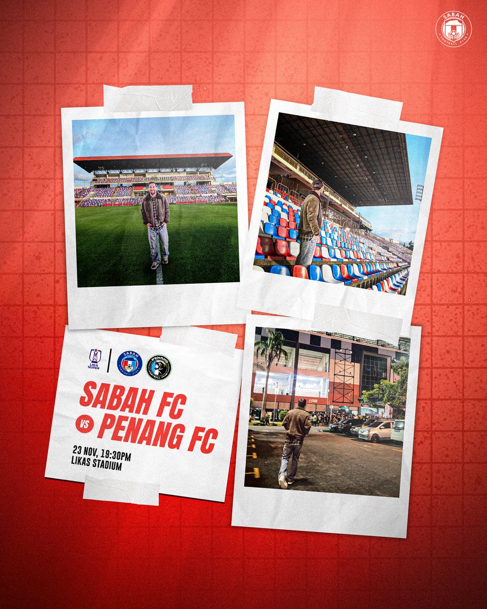 Welcome home, Messi 🥺👋🏼

23 Nov | Sabah vs Penang
🎟️ tickethotline.com.my

#SabahFC #BangunlahBersatuSemua