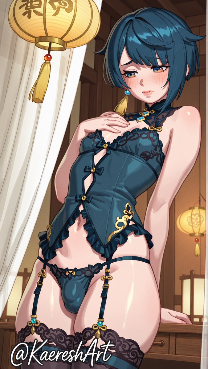 He loves to perfect his cosplays!

Arisa even buys matching lingerie to help push the aesthetic even further~.