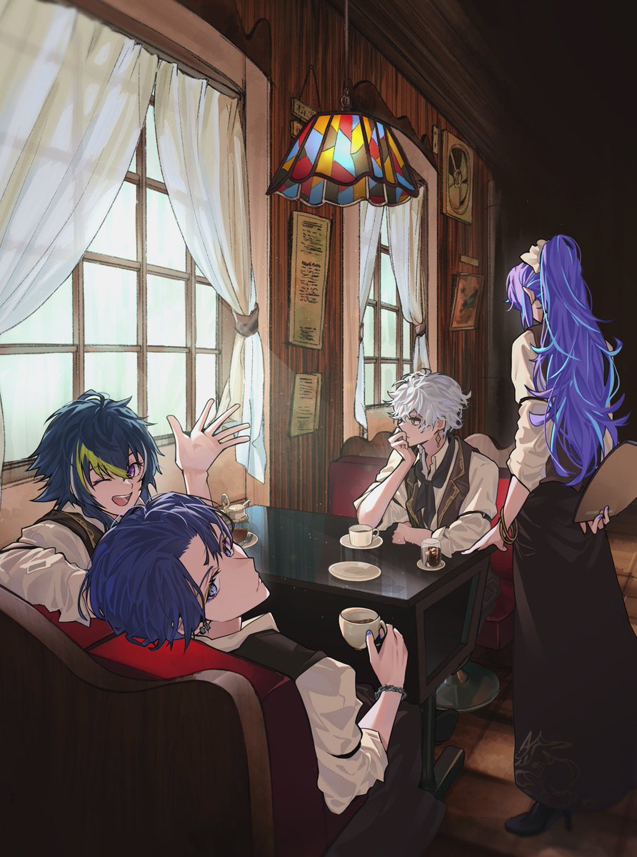 arabikicoffee's tweet image. 〜Cafe Dytica〜
 #お気に入りの絵は何度再掲しても良い