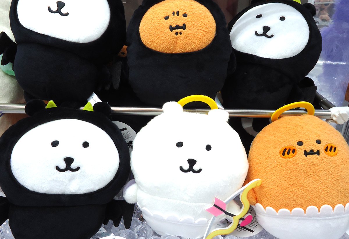 ナガノキャラクターズ 天使＆悪魔ぬいぐるみ 入荷しました