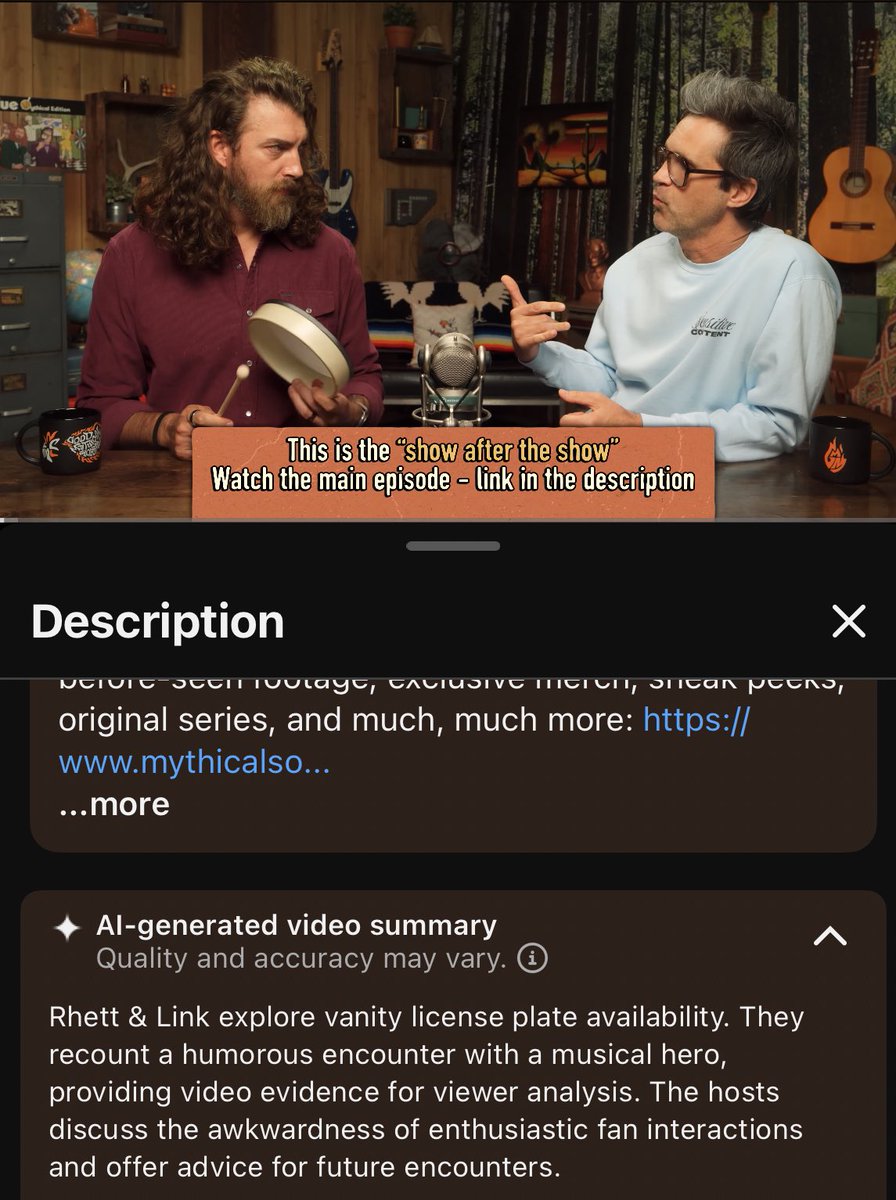 Did anyone else wonder whether they will end up doing the vanity plate discussion at some point?