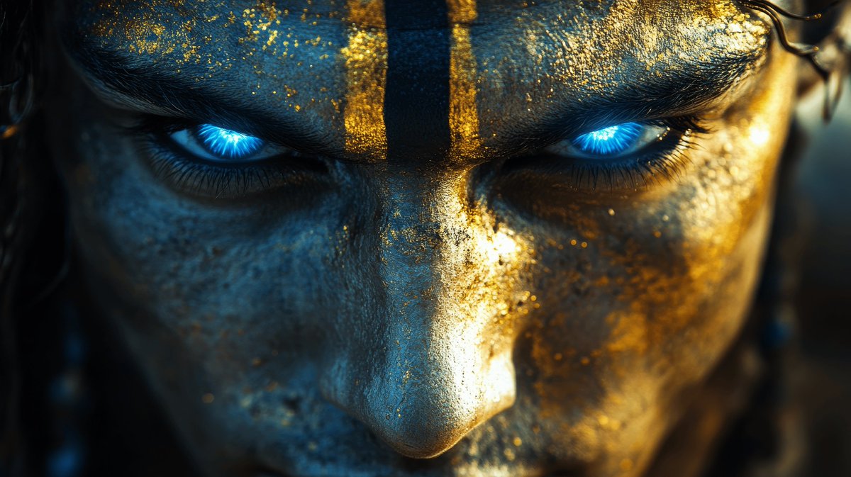 ViewViewAI's tweet image. ✦  A fallen deity stirring awake.
𓂀  The spark behind its eyes ignites—light gathering, resolve forming.
∞  As the camera pulls away, shattered heavens drift in silence.
✧  Time decays. Ash falls. Something ancient begins to rise again.

#ViewViewAi