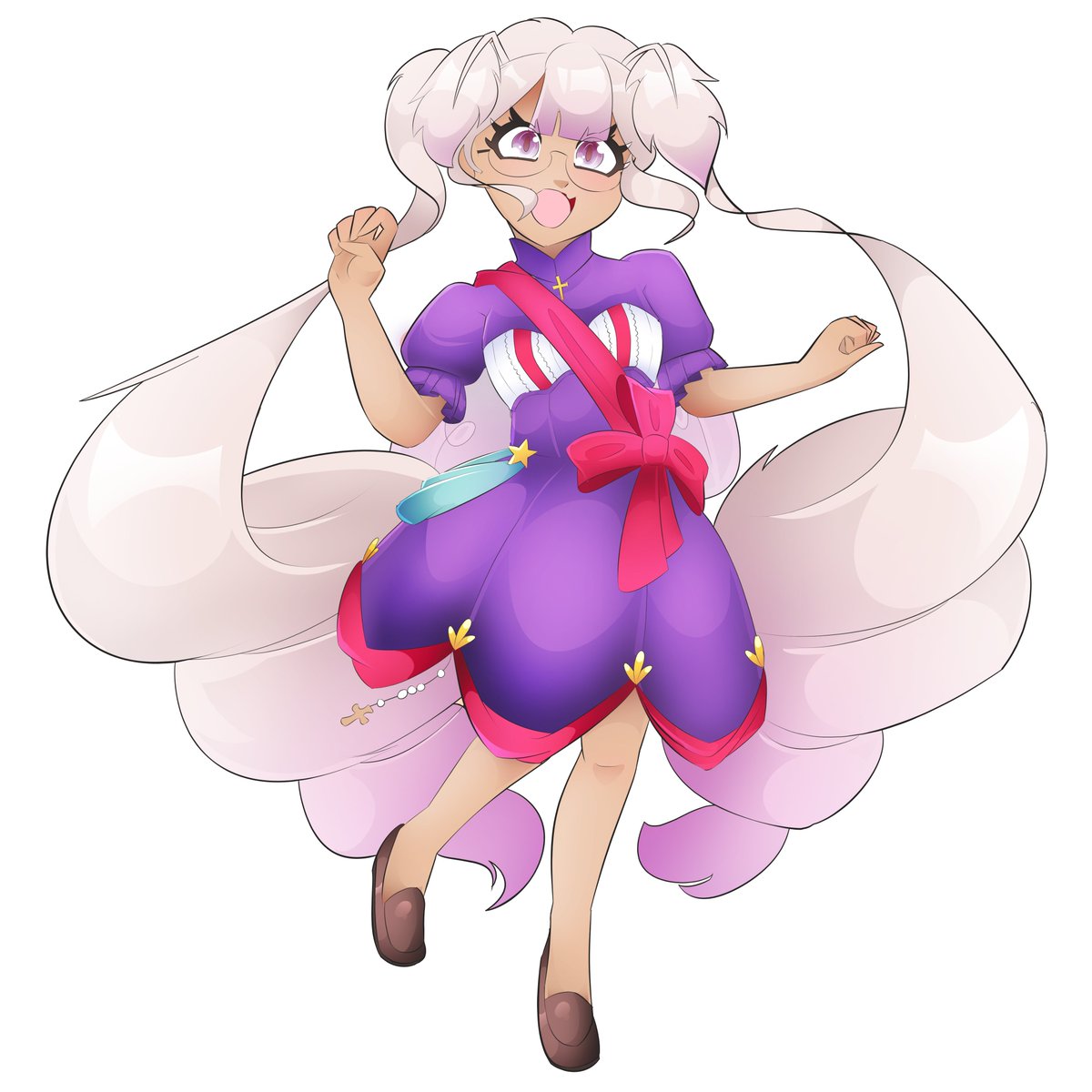 A lil doodlebug! 💜🦋💜 ##junipurpaint #VAngeli