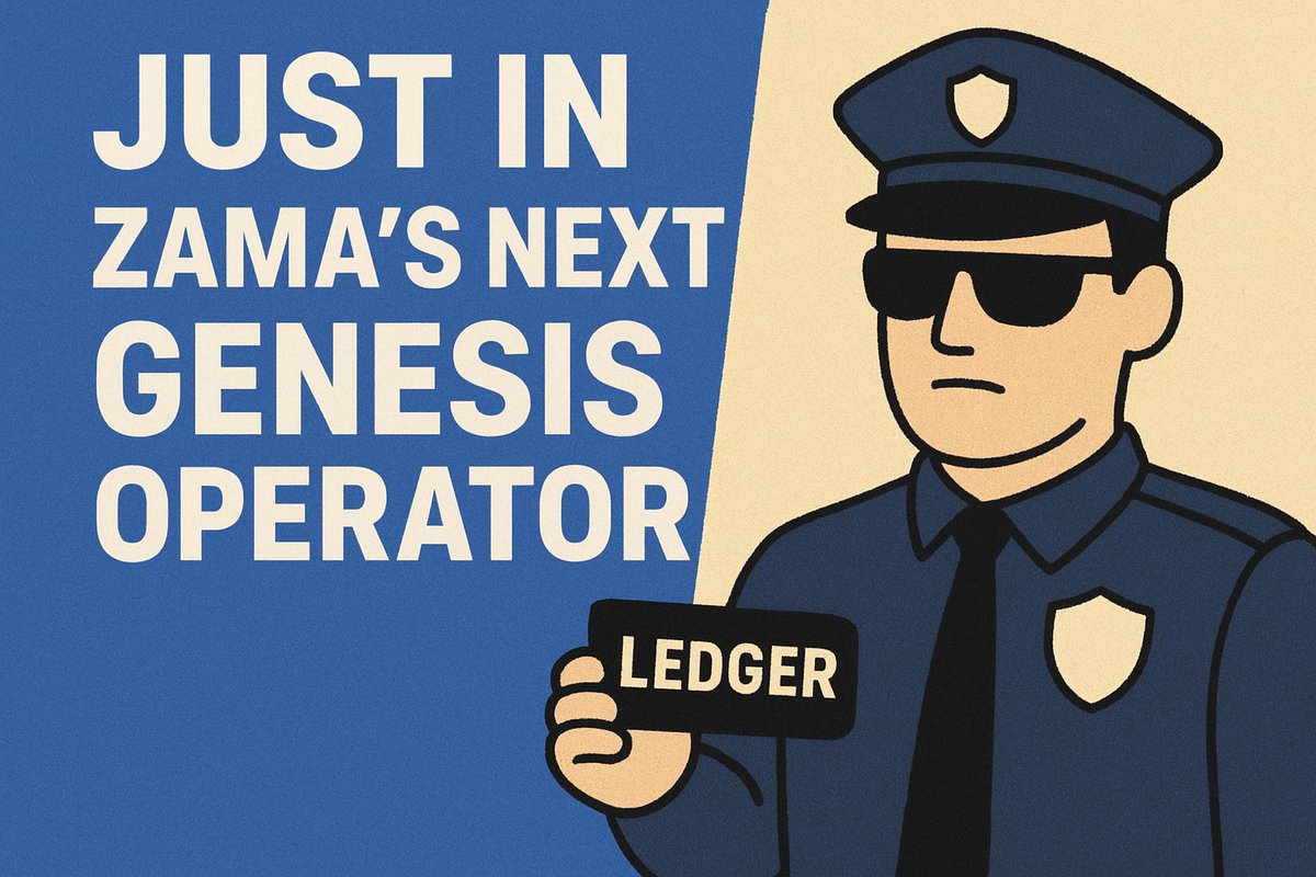 dmkoon's tweet image. @zama  công bố Genesis Operator tiếp theo: @Ledger

Là nhà cung cấp giải pháp phần cứng &amp;amp; phần mềm tự quản lý tài sản số an toàn hàng đầu thế giới, được tin dùng bởi hàng triệu người dùng. đã chính thức trở thành MPC Operator của Zama

 #ZamaCreatorProgram
