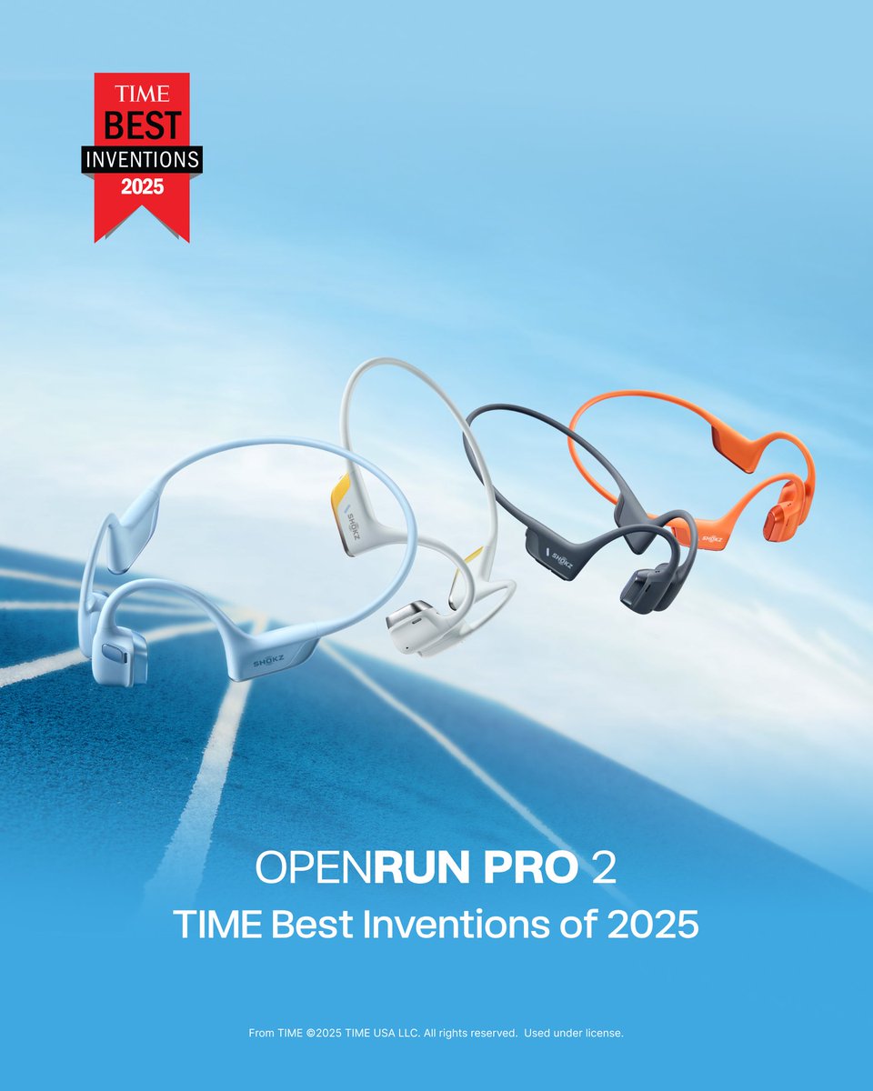 🎉 Shokz、W受賞！ 🎉

イヤーカフ型オープンイヤー「OpenDots ONE」 が
CES 2026 Innovation Awards® を受賞しました🏆

さらに、人気モデル「OpenRun Pro 2」が
米TIME誌 の “TIME Best Inventions of 2025” に選出✨

どちらも、耳をふさがず音を楽しめる“オープンイヤー技術”や、
