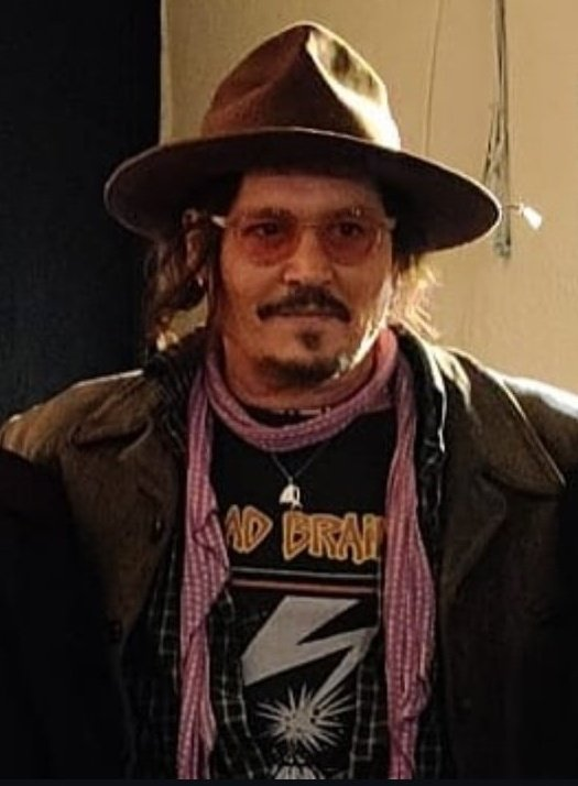TodoNegativo's tweet photo. Compañero Johnny Depp ✌️ https://t.co/uBmyCIThK4
