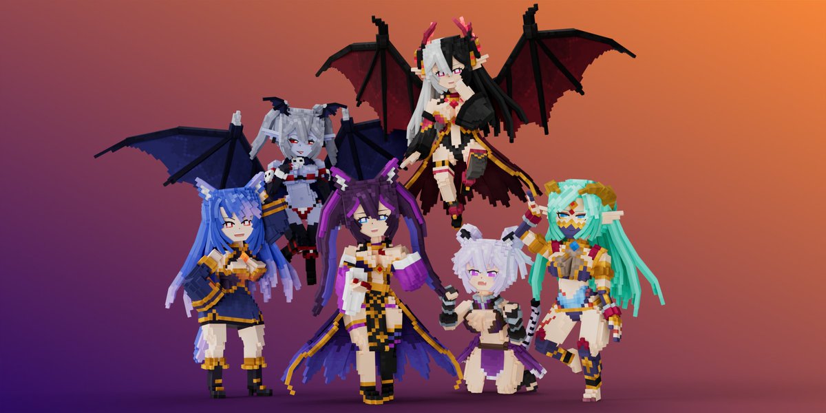 Reizalyn_VoxArt's tweet image. 🦇✨
Made with @VoxEdit
Rendered using @ltrender3d
#VoxEditWeekly #VoxelArt #3D