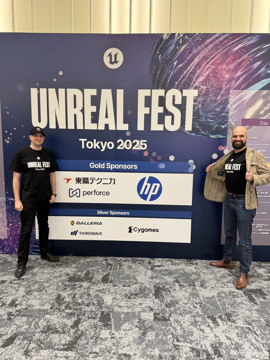 UnrealEngineJP's tweet image. Unreal Fest Tokyo でTシャツをゲット！
🤩🤩🤩

入場時に貰ったクイズ用紙を手に
指定のブースを回ってクイズを読み
スタンプで回答💮

全問正解者にはもれなくTシャツ
またはもっと良いものが…❗️

回答がわからなければ
ブースの人に聞いてみよう！

用紙はバッグに入ってます

#unrealfest #UE5