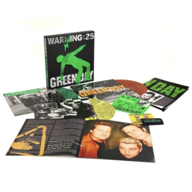 GREEN DAY Warning (25th Anniversary Deluxe Editions)(5枚組アナログ