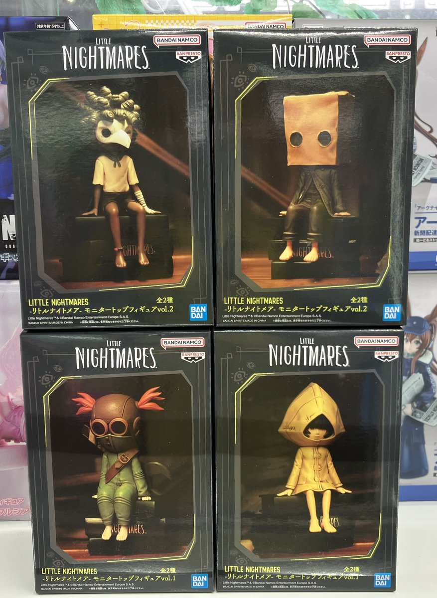 リトルナイトメア モニタートップ フィギュア　vol.1.vol.2.12体 リトルナイトメア- モニタートップフィギュアvol.1 シックス - メルカリ