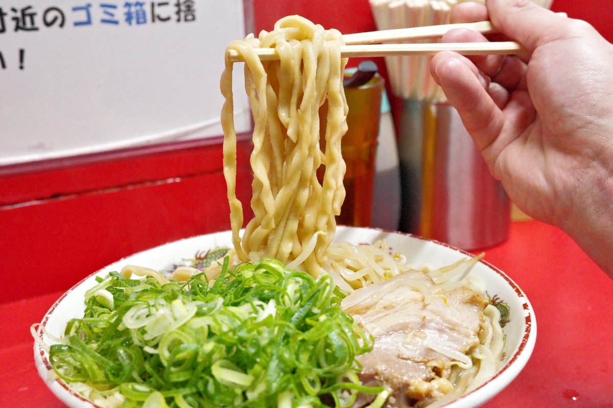 ラーメン二郎 京都店 ラーメン並＋九条ねぎ 野菜ニンニクあぶら増し