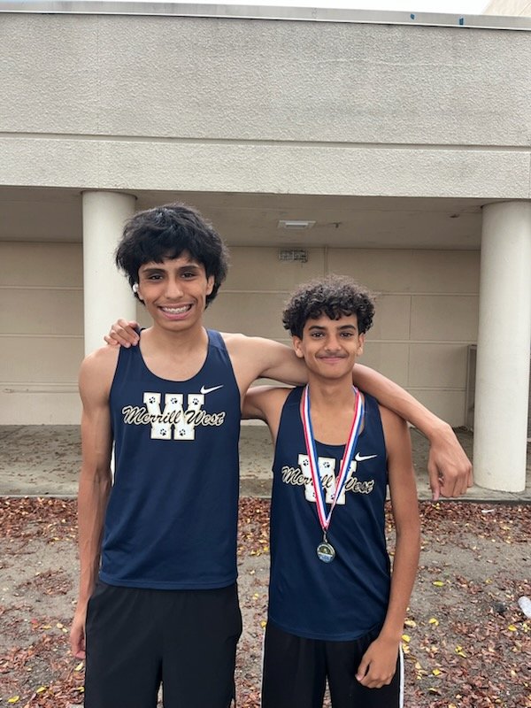 Wolfpack_Track's tweet image. Wolf Pack Senior Maitha Al-Radaei qualifies for CIF SJS Section D-2 Championships along with the Frosh/Soph Girls team, and Tameem Al-Radaei and Uriel Chavez in the D2 Soph Boys Division. 
#PackTality 
#TheFuture
@ArionArmeniakos 
@westafjrotc 
@DylanAck10