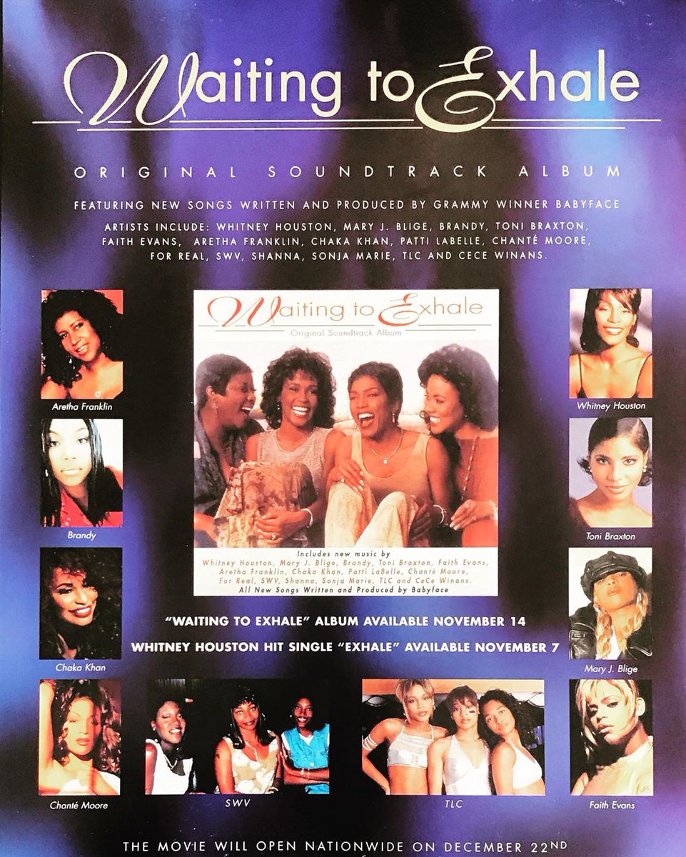On this day in 1995 Waiting to Exhale: Original Soundtrack Album