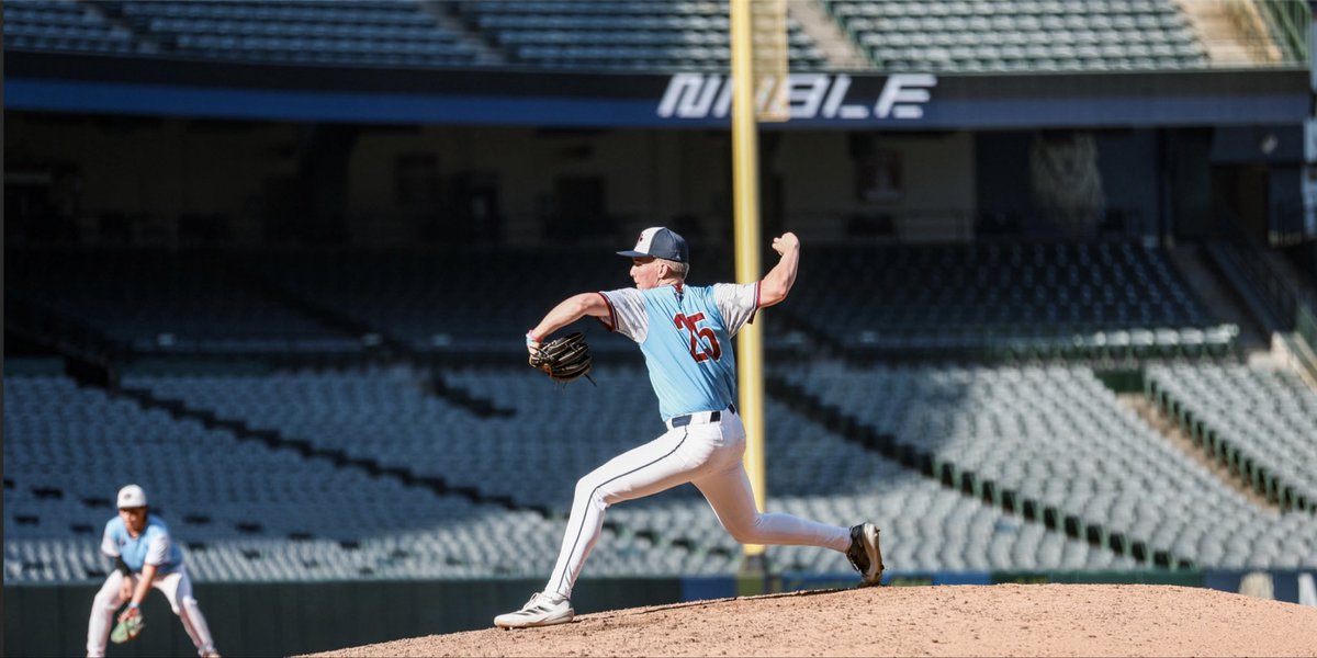 RBurkhead28's tweet photo. Thank you @BUSShowcase for the incredible opportunity to compete with guys from around the country at @Angels stadium this past weekend! https://t.co/TaHZ1zKNUP