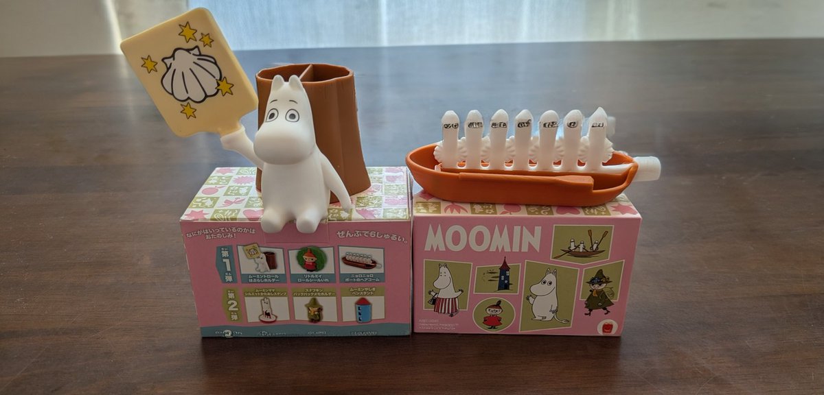 久しぶりのハッピーセット
ムーミン😍💕