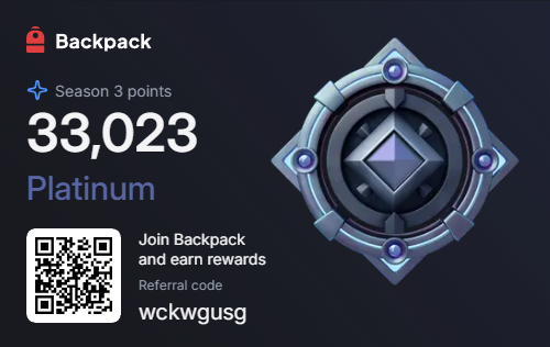 boratomarduas's tweet image. now it&apos;s the perfect time to trade on @Backpack.
- smooth UI
- low dillution 
- discounted prices